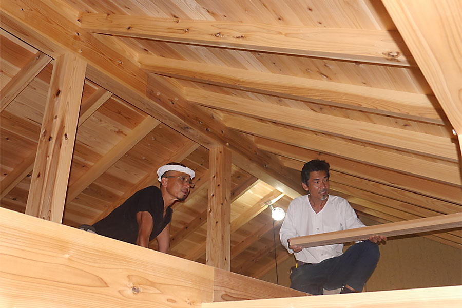 あこがれの屋根裏と仕切り壁のこだわり あさりおん